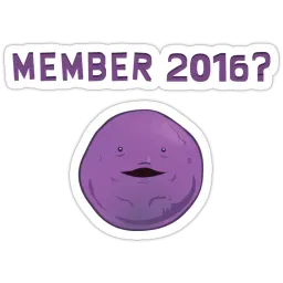 Member Berries sticker 12