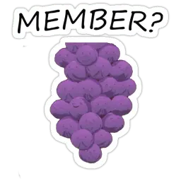 Member Berries sticker 4