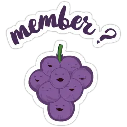 Member Berries sticker 10