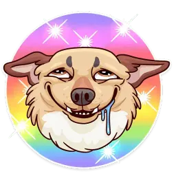 Moar Dog Memes sticker 11