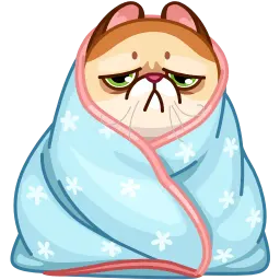 Мемы с котами sticker 10