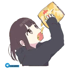 Менхера тян sticker 2