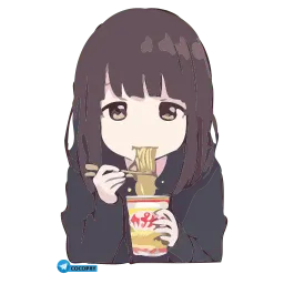 Менхера тян sticker 5