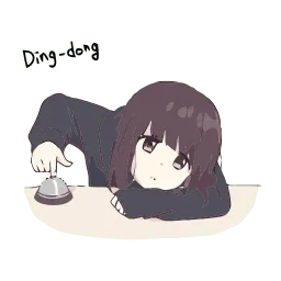 Менхера тян sticker 9