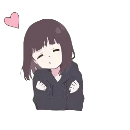 Менхера тян sticker 10