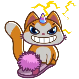 Кот-единорог sticker 8