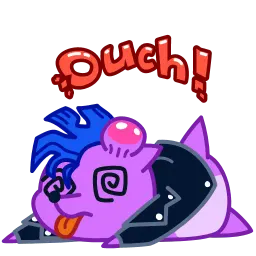 Металлический ёж sticker 11