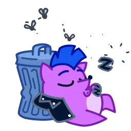 Металлический ёж sticker 12