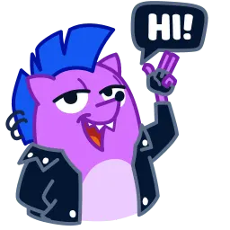 Металлический ёж sticker 5
