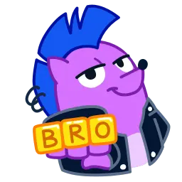 Металлический ёж sticker 8