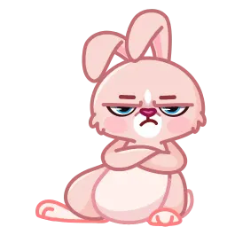 Зайка Миа sticker 4