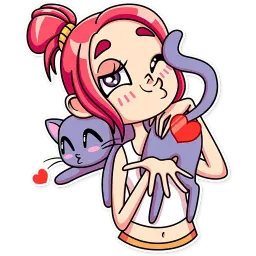 Mia Catlady sticker 2