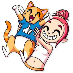 Mia Catlady sticker 4