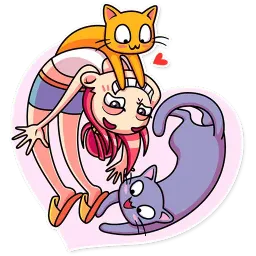 Mia Catlady sticker 5