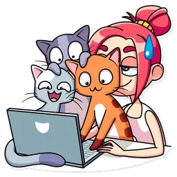 Mia Catlady sticker 7