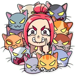 Mia Catlady sticker 10