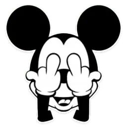 🖕 Иди ты на @TuristasTV sticker 4