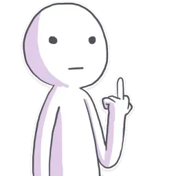 🖕 Иди ты на @TuristasTV sticker 9