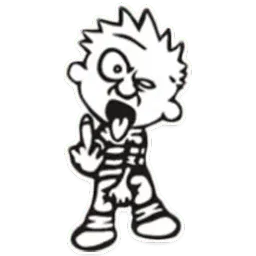🖕 Иди ты на @TuristasTV sticker 10