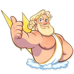 Zeus sticker 4