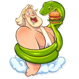 Zeus sticker 10