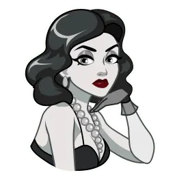 Леди Нуар sticker 11