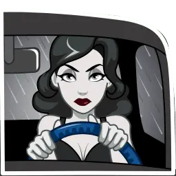 Леди Нуар sticker 12