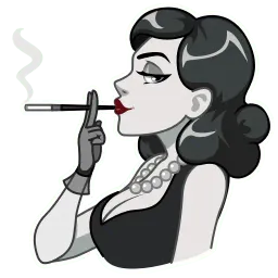 Леди Нуар sticker 3