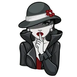 Леди Нуар sticker 5