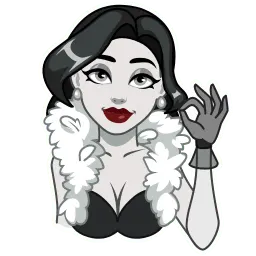 Леди Нуар sticker 6