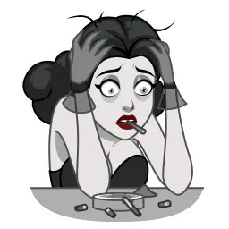 Леди Нуар sticker 9