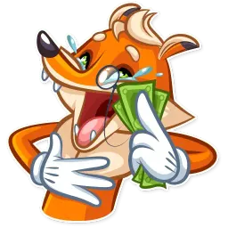 Millionaire Fox Telegram sticker pack