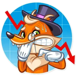 Millionaire Fox sticker 4