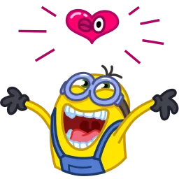 Миньоны sticker 2