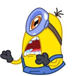 Миньоны sticker 3
