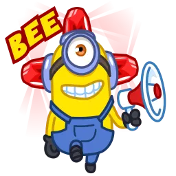 Миньоны sticker 5