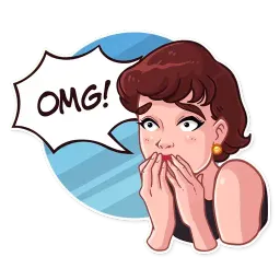 Miss Hepburn sticker 4