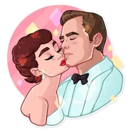 Miss Hepburn sticker 6