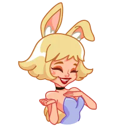Мисс Банни Telegram sticker pack