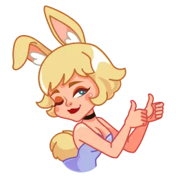 Мисс Банни sticker 3