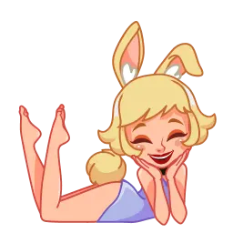 Мисс Банни sticker 9