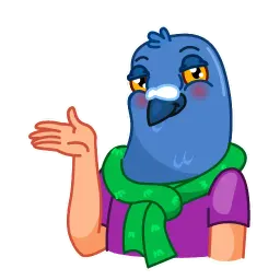 Мистер Голубь sticker 2