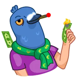 Мистер Голубь sticker 12