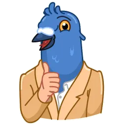 Мистер Голубь sticker 3