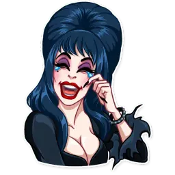 Ms. Elvira Telegram sticker pack