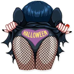 Ms. Elvira sticker 8