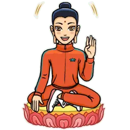 Modern Buddha Telegram sticker pack