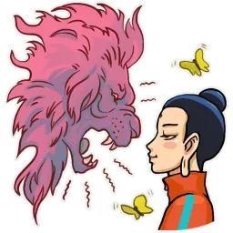 Modern Buddha sticker 6