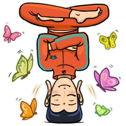 Modern Buddha sticker 9