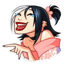 Modern Geisha Telegram sticker pack